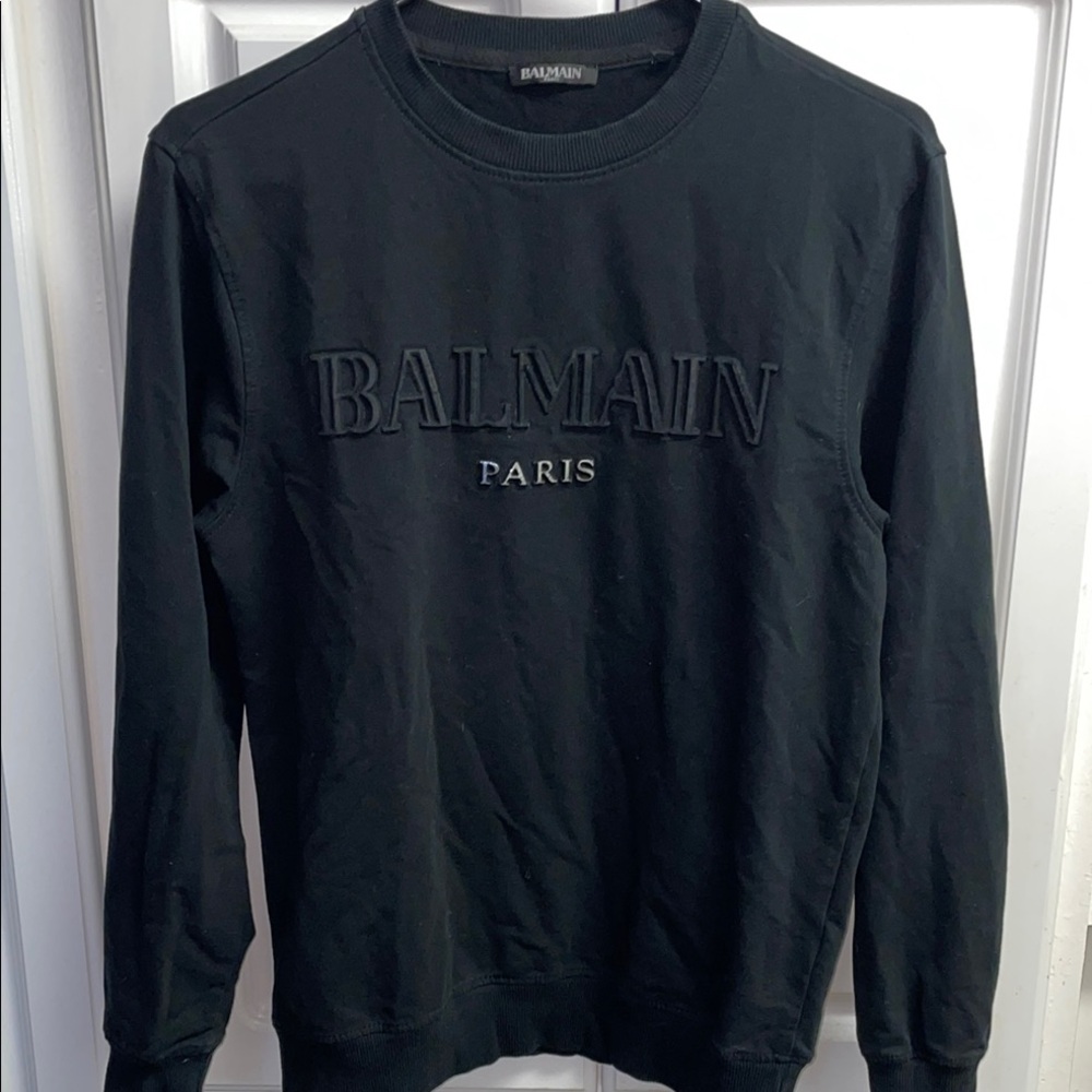 Balmain Black Men's Sweater